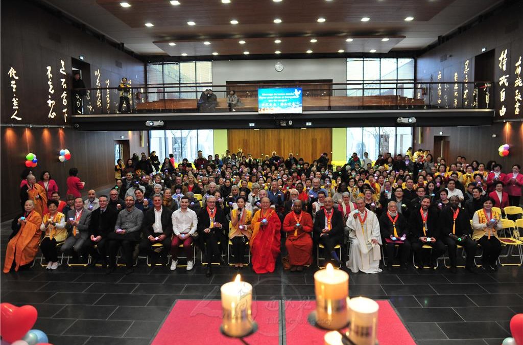 八大宗教代表齊聚法華禪寺　元旦為世界祈和平音樂會